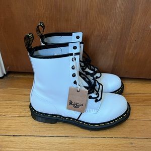 White Dr. Martens. Size 9 Women’s